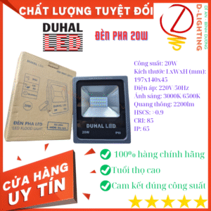 Đèn pha led Duhal KDJD0201 20W