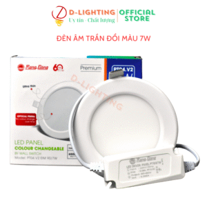 Đèn led âm trần Rạng Đông đổi màu PT04.V2 90 7W