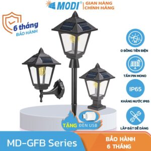 Đèn Trụ Cổng, Gắn Tường Năng Lượng Mặt Trời Trang Trí Sân Vườn