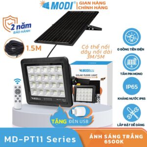 Đèn Năng Lượng Mặt Trời Chống Nước IP65 Điều Khiển Từ Xa, Chế Độ Tự Động